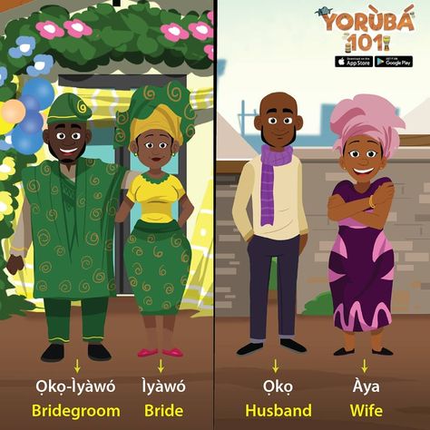 Know the difference 😆. . . . #Yoruba #yorubalanguage #yoruba101 #Yoruba101ikini #yorubaweddings #yorubafamily #Yorubapeople #yorubaapp… Learn Yoruba Language, Yoruba Language, Yoruba People, Yoruba Wedding, Language Learning, Family Guy, Fictional Characters, Instagram