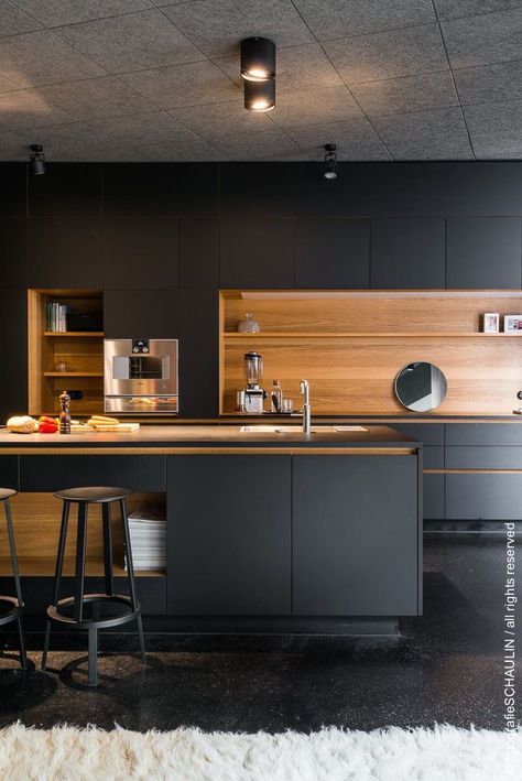 Kitchen antracit Antracit Kitchen, Design Interior Modern, Серая Кухня, Modern Kitchen Interiors, Kitchen Room Design, Kitchen Furniture Design, Ikea Kitchen, Kitchen Cabinet Design, Black Kitchens