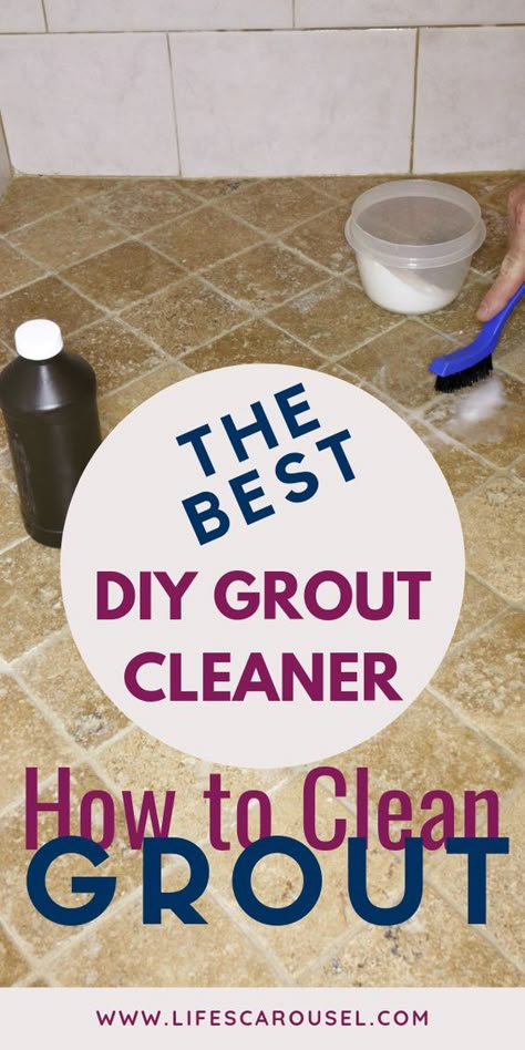 Grout Cleaning Diy, Shower Tile Cleaner, Clean Bathroom Grout, Diy Grout Cleaner, How To Clean Grout, Homemade Grout Cleaner, Diy Grout, Cleaning Grout, Shower Grout