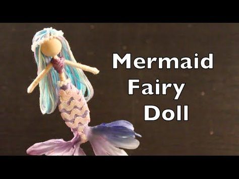 1000+ ideas about Fairy Dolls on Pinterest | Dolls, Art Dolls and ... Wire Fairies Diy How To Make, How To Make A Mermaid, Mermaid Craft, Flower Fairy Dolls, Pipe Cleaner Dolls, Diy Dolls Making, Wire Dolls, Fairy Kit, Diy Angels