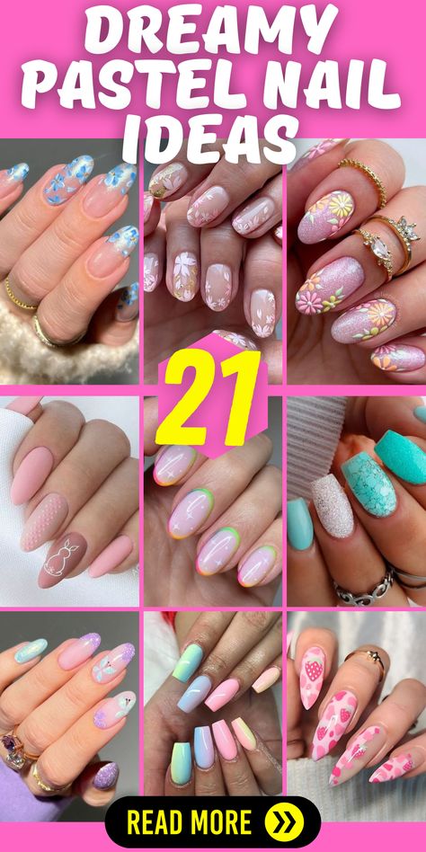 Pastel Perfection: Simple and Acrylic Nail Ideas for Short Nails Achieve pastel perfection with simple and acrylic nail ideas designed for short nails. Embrace the beauty of different pastel shades, from Danish blues to Easter-inspired hues. Find inspiration on how to file almond or ballerina shapes and create a unique look that suits your style. Easter Nails Short Almond, Simple Pastel Nail Designs, Pastel Nail Design Ideas, Pastel Nails Short, Pastel Gel Nails, Pastel Nail Ideas, Macbook Wallpaper High Quality, Screen Wallpaper Aesthetic, Lock Screen Wallpaper Aesthetic