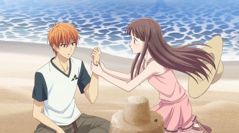 Anime this season sunk faster than the titanic, but here are the best of Spring 2020!  #anime #fruitsbasket #favorites High School Romance Anime, Top 5 Anime, Fruits Basket Kyo, Kyo And Tohru, Kyo Sohma, Tohru Honda, Basket Anime, Emotional Moments, Best Romance Anime