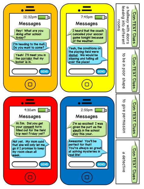 Classroom Freebies: Con-TEXT Clues Center Game Teaching Context Clues, Game Nook, Escape Room Puzzles, Reading Stations, Teacher Freebies, Teacher Must Haves, Third Grade Reading, Reading Help, Classroom Freebies