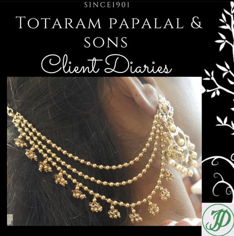 Champasaralu Designs Gold, Matilu Designs Gold, Gold Matilu, Gold Ear Chain, Stitching Designs, Client Diaries, Haram Designs, Gold Earrings Indian, Gold Jewels Design