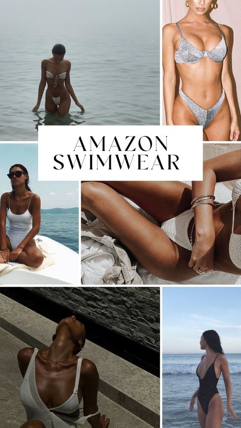 The ultimate guide to amazon swimwear. The cutest, top selling bikinis & one piece swimsuits on Amazon. Best Bikinis On Amazon, Affordable Swimsuit Brands, Amazon Swimsuits 2023, Trendy One Piece Swimsuit, Best Amazon Bathing Suits, Best Amazon Bikinis, Amazon Bathing Suits Women, Best Amazon Swimsuits For Women, 2024 Bathing Suit Trends