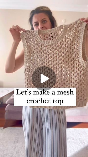 Crochet Pattern Designer | BIRAY CELIK on Instagram: "Melina Top crochet pattern 🧡 step by step in making the top!   It’s not your typical mesh crochet stitch, and that creates the beautiful mesh look in this pattern.   Find the pattern on my website (laramiloops.com) and on Etsy!   Loves, Biray  . . #crochet #crochettop #meshcrochet #crochetpattern #crochetpatterndesigner #crochettoppattern" Mesh Top Crochet Pattern, Crochet Mesh Top Pattern, Mesh Crochet Stitch, Mesh Stitch Crochet, Mesh Top Crochet, Crochet Mesh Stitch, Mesh Crochet Top, Crochet Mesh Top, Pattern Step By Step