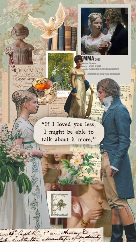 #myfirstshuffle #emma #emmawoodhouse #janeausten #emma2020 Emma Jane Austen Wallpaper, Jane Austen Wallpaper Iphone, Jane Austen Quotes Wallpaper, Emma By Jane Austen Aesthetic, Emma Jane Austen Aesthetic, Emma Movie Aesthetic, Emma 2020 Wallpaper, Emma Wallpaper Jane Austen, Jane Austen Wallpaper