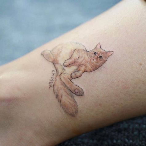 Tattoo Gato, Cat Tatto, Tier Tattoo, Small Tattoos With Meaning, Cat Tat, Cat Obsession, Cat Tattoo Designs, Dream Tattoos, Great Tattoos