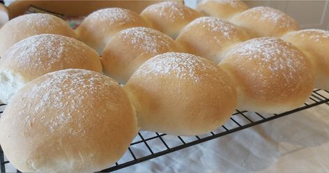 Soft Sandwich Rolls - BC20 Back to Basics Sandwich Rolls, Griddle Cakes, Sandwich Loaf, Sandwich Fillings, Bread Roll, Baking Flour, Baking Sheets, A Picnic, Bread Rolls