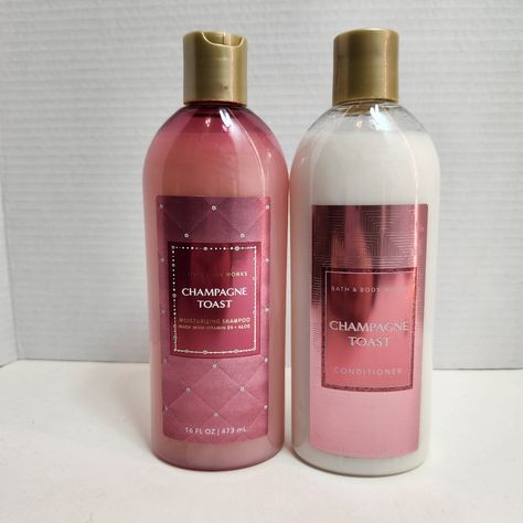 Champagne Toast Set Includes + Shampoo 16 Oz Bottle +Conditioner 16 Oz Bottle Fragrance Note: -Bubbly Champagne -Sparkling Berries -Juicy Tangerine New Never Used Perfect For Gifts Birthday, Valentines, Easter, Mother's Day, Christmas, Summer Christmas Summer, Champagne Toast, Wedding 2025, Gifts Birthday, Shampoo Conditioner, Fragrance Notes, Bath Body Works, Care Routine, Shampoo And Conditioner