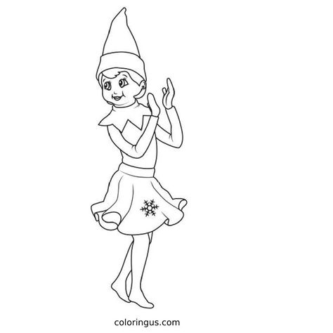 Elf On The Shelf Coloring Pages Elf On The Shelf Coloring Pages, Elf On The Shelf Drawing, Elf On The Shelf Coloring, Elf Rules, Shelf Drawing, Elf On Shelf Printables, Printable Elf On The Shelf, Merry Christmas Coloring Pages, Holiday Crafts Decorations