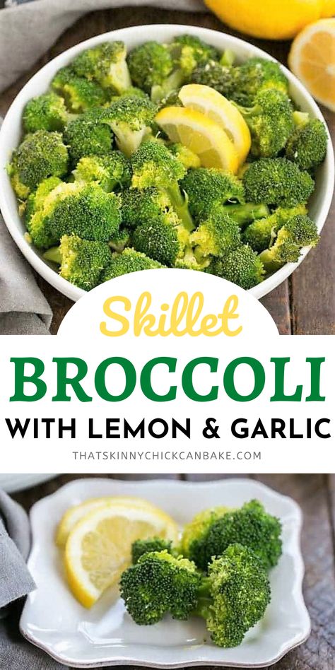 Broccoli Lemon Garlic, Steamed Garlic Broccoli, Lemon Broccoli Recipes, Sauted Broccoli Recipe, Dinner Party Mexican, Lemon Pepper Broccoli, Lemon Vegetables, Steamed Broccoli Recipes, Side Dish Healthy