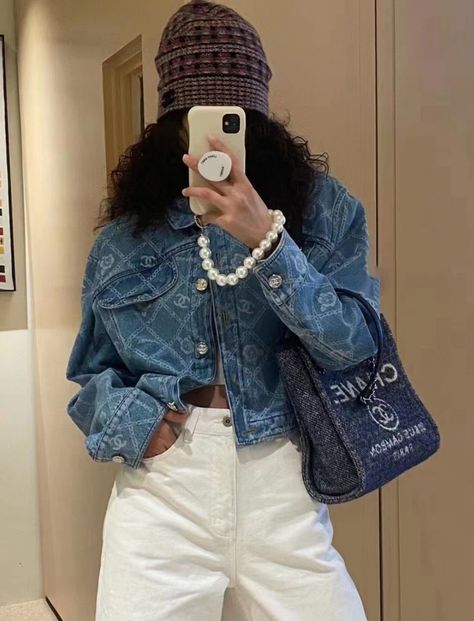 @CHANEL #Chanel denim jacket #Chanel jacket #Chanel Women's Coat #Chanel denim #CHANEL
#Dubai #Kuwait #Saudi Arabia #Qatar #Abu Dhabi #France #Oman  #New York  #Paris  #London  #Tokyo  #Hong Kong  #Australia  #Belgium 
 #Brazil  #Canada  #England  #Italy #Japan #Netherlands  #Russia #Thailand #Malaysia  #Singapore  #Sweden #Germany #Spain #Portugal  #United States #Argentina Chanel Jean Jacket, Chanel Denim Jacket, Chanel Clothes, Coat Chanel, Denim Chanel, Chanel Jeans, Chanel Denim, Chanel Outfit, Spain Portugal