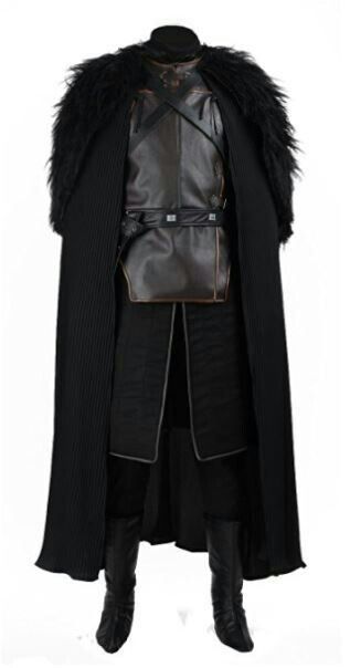 Jon Snow Cosplay, Snow Costume, Jon Snow Costume, Dr Mundo, Game Of Thrones Jon Snow, Men's Costumes, Got Costumes, Medieval Garb, Medieval Clothes