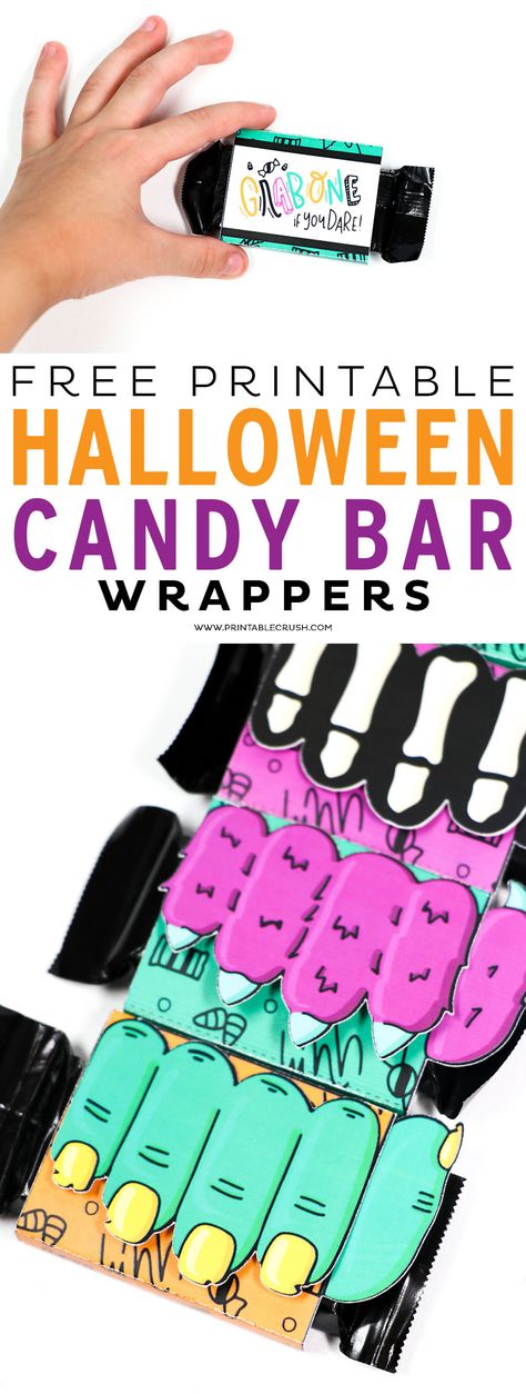 Make these Printable Halloween Candy Bar Wrappers for your next Halloween Party or give them out to trick or treaters! #cricutmade #printandcut #halloween #halloweenprintables #halloweenpartyfavors via @printablecrush Halloween Candy Bar Wrappers, Halloween Candy Bar, Crush Posts, Procreate Tutorials, Free Printable Halloween, Halloween Week, Fun Halloween Food, Trick Or Treaters, Halloween Everyday