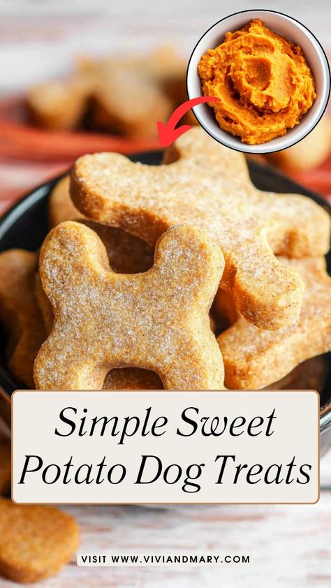 Make your own healthy sweet potato dog treats at home! Simple ingredients, easy steps, and a delicious result your dog will love. #homemadedogsnacks #healthydogsnacks Sweet Potato Dog Treats Homemade Easy, Dog Treats Homemade Recipes Easy, Homemade Dog Treats Baked, Sweet Potato Dog Treats Homemade, Baked Dog Treats Recipes, Soft Dog Treats Homemade, Homemade Dog Treats Easy, Homemade Healthy Dog Treats, Blueberry Dog Treat Recipe