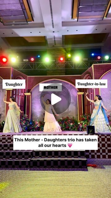 Mother Daughter Dance Wedding, Mother Daughter Wedding, Wedding Dance Video, Mother Of Bride Outfits, Ethnic Wedding, Dance Video, Indian Wedding Outfits, Daughter In Law, Wedding Outfits