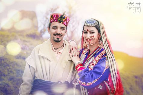 ©Pahari Roots #PahariRoots .  Pahadi Couple  Himachali Couple Gaddi Couple Pahari Roots Pahadi Couple, Princess Zelda, Zelda Characters, Fictional Characters, Pins