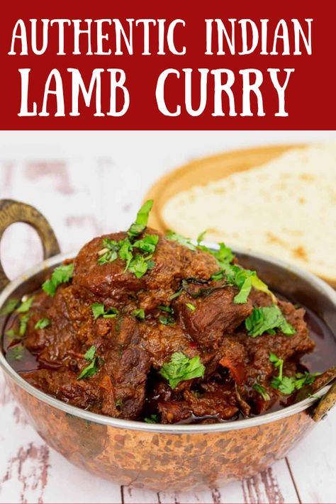 Lamb Curry Recipes Indian Slow Cooker, Lamb Curry Recipes Easy, Lamb Madras Recipe, Easy Lamb Curry, Lamb Indian Recipes, Curry Lamb Recipes, Lamb Curry Recipes Indian, Indian Lamb Recipes, Indian Lamb Curry