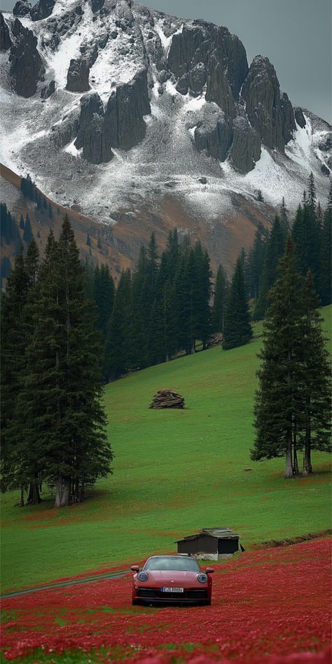 Car Nature, Mountain Roads, Photography Series, The Alps, Conceptual Art, Porsche, Nature Photography, Resolution, Nature