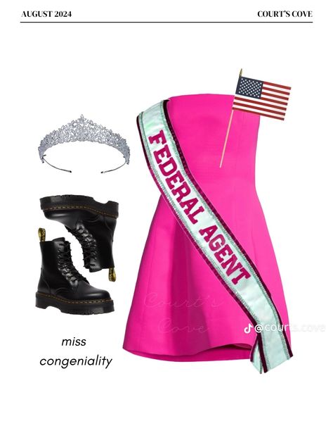 Superhero Halloween Costumes, College Costumes, Miss Congeniality, Classy Halloween Costumes, Bff Halloween Costumes, Fancy Dress Up, Trendy Halloween Costumes, Halloween Costume Outfits, Halloween Party Themes