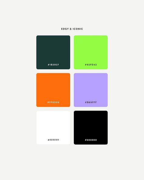 These color palettes stole the show 🎨 My designer friends can relate - we are always on the lookout for eye catching color palettes. Steal some of my recent favorites! Anyone else notice that Pinterest is filled with color palettes that look “cute” but are completely dysfunctional?! Same. Comment below which one is your favorite :) #graphicdesign #colorpalettes #iconiccolorpalette #brandcolors #branding #logodesign #smallbusinesssupport #smallbusinessgraphicdesign Modern Purple Color Palette, Eye Catching Color Palette, Marketing Color Palette, Digital Color Palette, Neon Colour Palette, Marketing Colors, Project Theme, Brand Palette, Purple Color Palettes