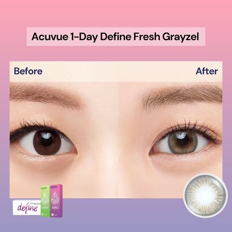 🌟 They’re back and better than ever! Acuvue lenses have returned to EyeCandys, bringing you the trusted quality and innovative designs you love. From the daily convenience of Acuvue Define Circle Lenses to the bright pops of color in Acuvue Define Fresh, and the unparalleled comfort of Acuvue Oasys 1-Day Clear, we’ve got your eyeconic looks covered. ✨ Swipe to see our bestselling Acuvue looks and tap to shop. 💙 #Acuvue #EyeCandys #TrustedQuality #InnovativeDesign #EyeHealthFirst #colorcont... Acuvue Define, Coloured Contact Lenses, Circle Lenses, Color Lenses, Eye Color, Innovation Design, Color Pop, Tap, Lenses