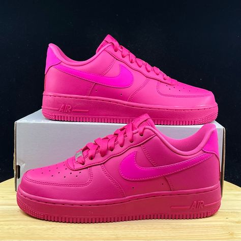 Nike Wmns Air Force 1 ‘07 Low Pink Fireberry Dd8959-600 Us Womens Sz 7 >Brand New Never Worn And In Amazing Condition, Comes With Box! (Missing Lid) No Rips/Tears/Stains Anywhere On The Shoes. If You Have Any Questions Please Message Me And I’ll Get Back To You As Quickly As Possible. All Items Are Packaged With Care And Shipped Within 1 Business Day. >If You Like This Pair Of Shoes You May Like Some Of My Other Pairs As Well, I Have Over 1,000 Pairs To Choose From I Give Discounts On All Bundle Pink Air Force 1 Outfit Ideas, Air Force 1 Outfit Ideas, Air Force Pink, Pink Air Force 1, White Gym Shoes, Air Force 1 Outfit, Kevin Durant Shoes, Nike Air Vapormax Plus, Nike Classic Cortez