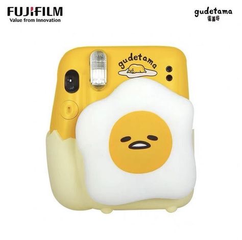 Gudetama Merchandise, Gudetama Items, Princess Peach Cosplay, Lazy Egg, Cute Camera, Images Kawaii, Kawaii Toys, Hello Kitty Items, Instant Camera