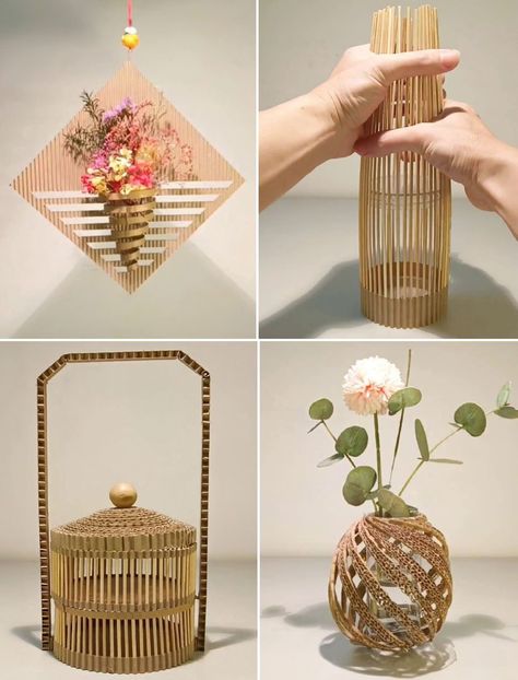 88K views · 1.9K reactions | Easy DIY Craft Decoration Ideas at Home | Home Decor Cardboard Crafts to Make :) | By Simple Crafts | Facebook Craft Decoration Ideas, Winter Decorating, Simple Crafts, Quick Crafts, Barbie Kitchen, Craft Decoration, Diy Outdoor Kitchen, Paper Art Craft, Diy Cardboard