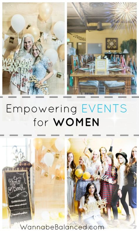 Wannabe Balanced Event Recap | empowering events for women | encouragement for women | Utah women's conference || Wannabe Balanced Mom Women’s Conference Ideas, Womans Conference Decor Ideas, Women Conference Themes, Events For Women, Conference Themes, Women Event, Women's Conference, Fitness Event, Event Organizer