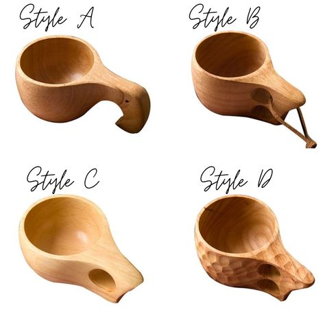 Finland Wooden Mug Viking Style Kuksa Cup Camping Juice Milk - Etsy Canada Kuksa Cup, Halloween Tea Party, Wooden Cups, Wooden Mug, Whittling Projects, Wood Mug, Wooden Cup, Wooden Kitchen Utensils, Woodworking Hand Tools