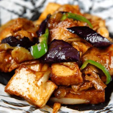 Savoury Pork, Eggplant, Tofu Stir Fry Recipe 2 Pork Eggplant Recipe, Eggplant Tofu Recipe, Tofu Stir Fry Recipe, Eggplant Tofu, Pork Mince Recipes, Eggplant Stir Fry, Tofu Stir Fry, Stir Fry Recipe, Mince Recipes