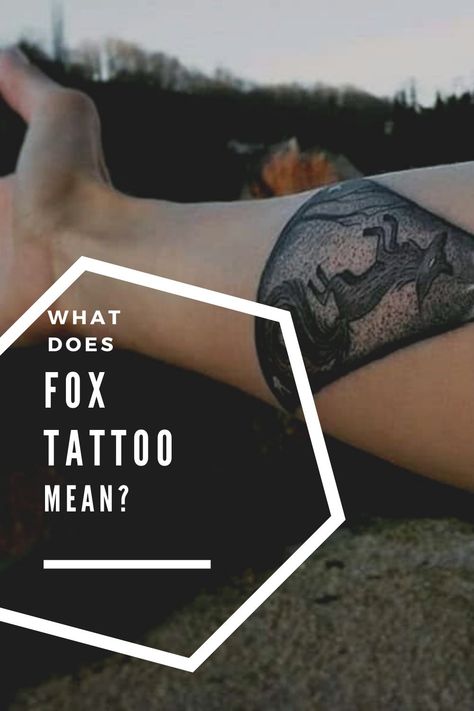 Fox tattoo symbolism. Fox Tattoo Meaning, Tattoo Symbolism, Protection Tattoo, Fox Tattoo, The Fox, Tattoos With Meaning, The Meaning, Sleeve Tattoos, To Learn