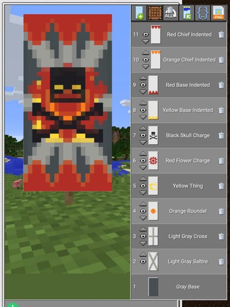 Red Banner Minecraft, Minecraft Flag Build, Banner Patterns Minecraft, Cool Banner Designs Minecraft, Minecraft Cool, Cool Minecraft Banners, Minecraft Banner Patterns, Banner Patterns, Construction Minecraft