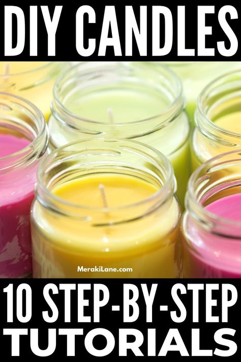 Essential Oil Candle Recipes, Homemade Candle Recipes, Candle Making Tutorial, Hygiene Hacks, Candle Making For Beginners, Candle Making Recipes, Clock Making, Wax Candles Diy, Candle Tutorial