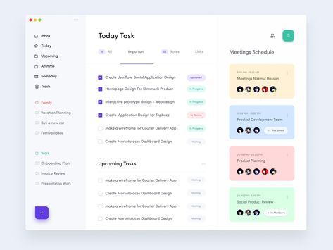 Task Management Dashboard Design Task Management Dashboard, Ux Dashboard, Ui Design Mobile, Web Application Design, Ui Design Dashboard, Web Dashboard, Task Manager, Prototype Design, Blond Amsterdam