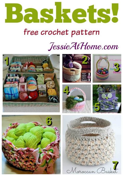 Crochet Basket Free Pattern, Crochet Basket Patterns, Spa Bowl, Baskets Crochet, Crocheted Baskets, Quick Crochet Gifts, Moroccan Basket, Crochet Free Patterns, Basket Crochet