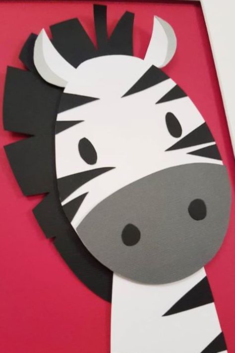 Zebra Art For Preschool, Jungle Preschool Activities, Preschool Activities Art, Jungle Preschool, Jungle Theme Classroom Decorations, Jungle Animal Crafts, Zebra Craft, Jungle Crafts, Zoo Crafts