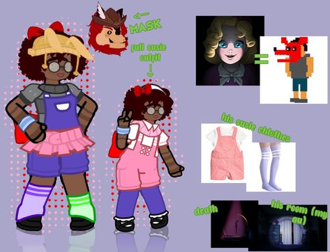 Ballora Gacha Club, Gacha Club Edit, 80s Outfits, Fnaf Gacha, Pig Head, Fnaf Fanart, Fnaf Characters, Five Night, Five Nights At Freddy's