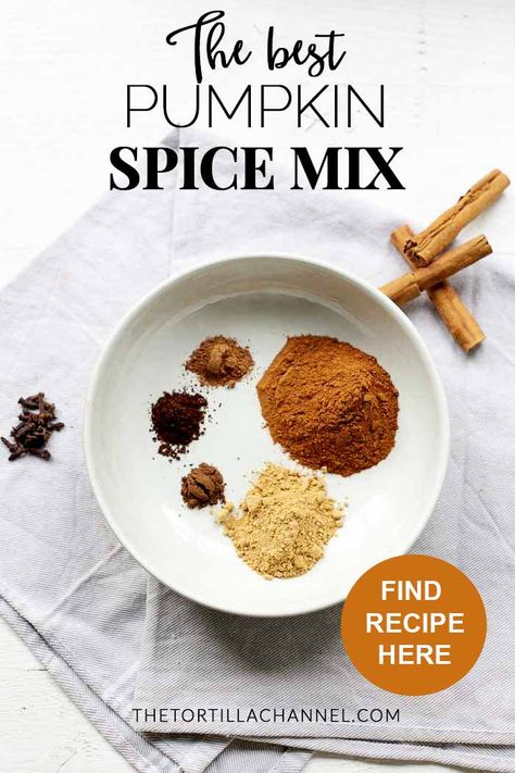 Pumpkin pie spice is easy to make, cheap and delicious. #thetortillachannel #pumpkinspice #pumpkinpiespice #pumpkinpie #pumpkinspicemix Dessert Recipes Thanksgiving, Easy Fall Treats, Homemade Pumpkin Spice Mix, Pumpkin Dessert Recipes, Homemade Pumpkin Pie Spice, Gluten Free Pumpkin Spice, Pie Muffins, Diy Pumpkin Spice, Pumpkin Pie Spice Mix