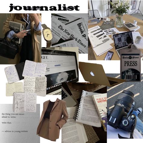 Journalism Aesthetic Student, Romanticised Studying, Journalism Student Aesthetic, Communications Aesthetic, Journalism Club, Writer Core, Journalist Aesthetic, Journalism Aesthetic, Journalism Ideas