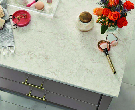 Corian® Quartz Venetia Cream Leathered Countertop | Corian® … | Flickr Cream Countertop, Countertop Backsplash, Backsplash Ideas, Backsplash, Countertops, Interior Decorating, Google Search, Cream, Leather