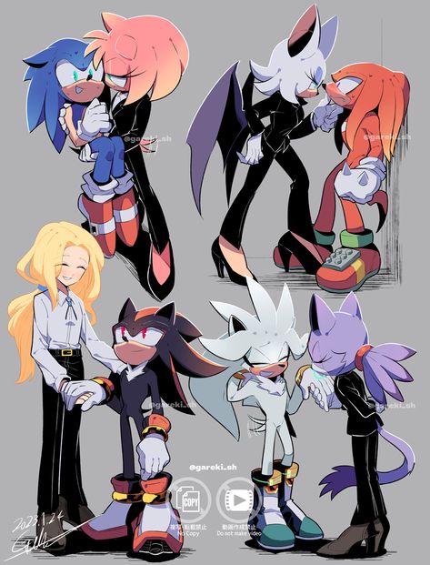 Shadow And Maria, Sonamy Comic, Shadow Sonic, Rouge The Bat, Sonic Heroes, Silver The Hedgehog, Sonic And Amy, Sonic Funny, Sonic Fan Characters