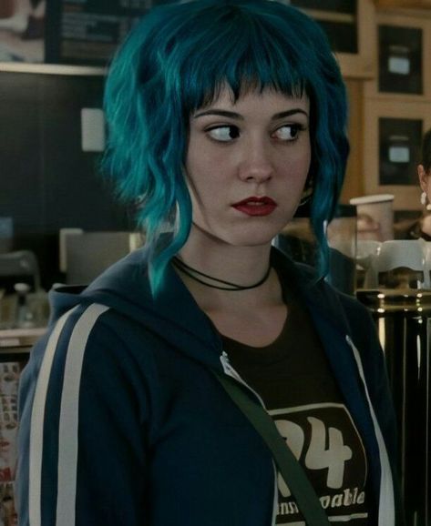 Ramona Flowers, Mary Elizabeth Winstead, Mary Elizabeth, Blue Hair, Google Search, Makeup, Flowers, Hair, Blue