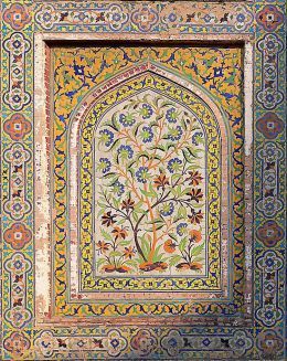 Tiles on the walls of Wazir Khan Mosque Mosque Ceiling, Culture Of Pakistan, Wazir Khan Mosque, Lahore Fort, Middle Eastern Decor, Pakistan Art, Pakistani Art, Pakistan Culture, Mughal Art Paintings