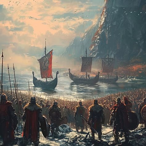 Home / X Viking Kingdom Fantasy Art, Viking Kingdom, Viking Ships, Viking Village, Writing Images, Rpg Map, Group Art, Viking Ship, Beauty Art Drawings