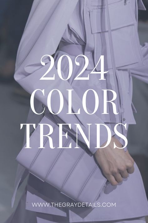 2024 Color Trends Lilac And Brown Outfit, Lilac Blouse Outfit, Lilac And White Outfit, Lavender Top Outfit, 2024 Color Trends, Color Trends 2024, 2024 Colors, Lavender Outfit, Lace Trend