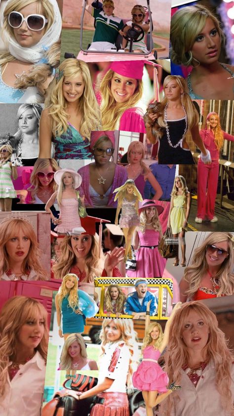 #sharpay 💗👑 Sharpay Evans Outfits, Sharpay Evans, Rose Gold Backgrounds, Ashley Tisdale, Cutout Bodysuit, High School Musical, Pink Outfit, Mean Girls, Aesthetic Iphone Wallpaper