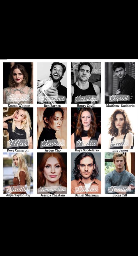 Acotar Dream Cast, Arden Cho, Dream Cast, Lucas Till, Daniel Sharman, Kaya Scodelario, Matthew Daddario, A Court Of Mist And Fury, Lily James